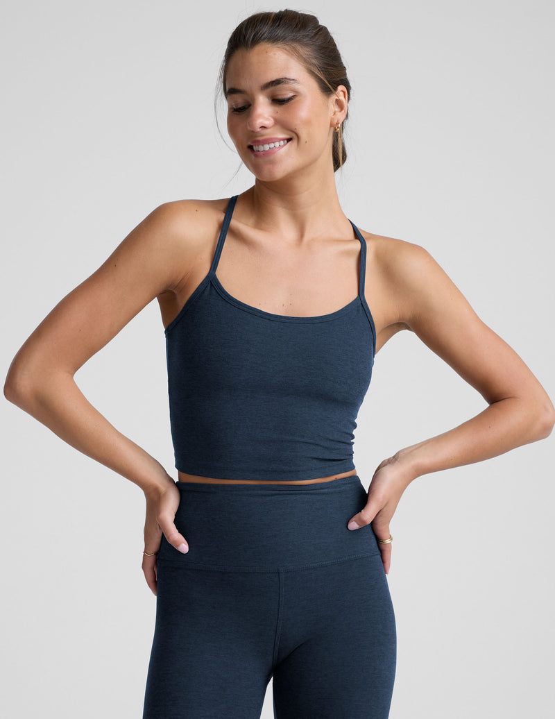 Spacedye™ Slim Racerback Cropped Tank