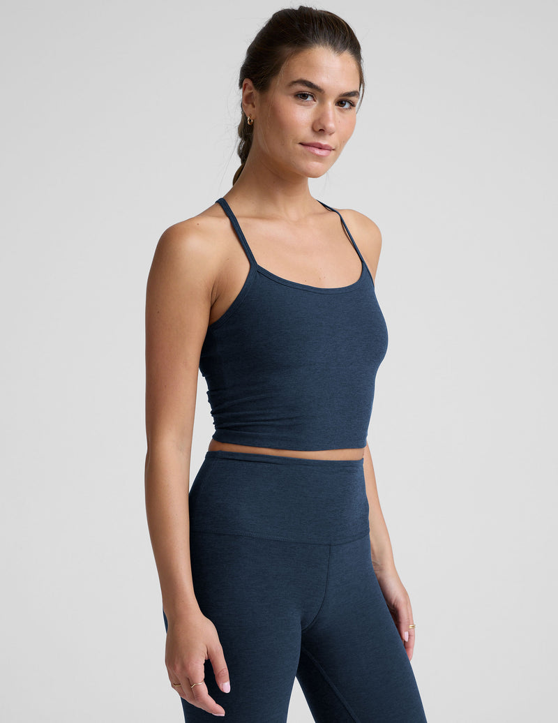 Spacedye™ Slim Racerback Cropped Tank