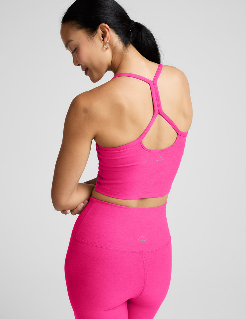 Spacedye™ Slim Racerback Cropped Tank