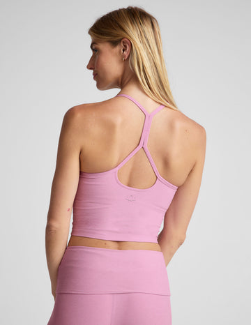 Spacedye Slim Racerback Cropped Tank