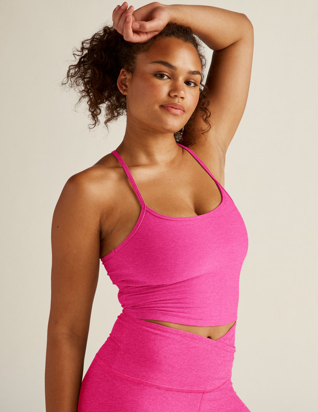 Summer Pink Yoga Clothes: LL Align Sleeveless Tank Top U Bra Crop Top In  Solid Color For Women From Abby5757, $5.64