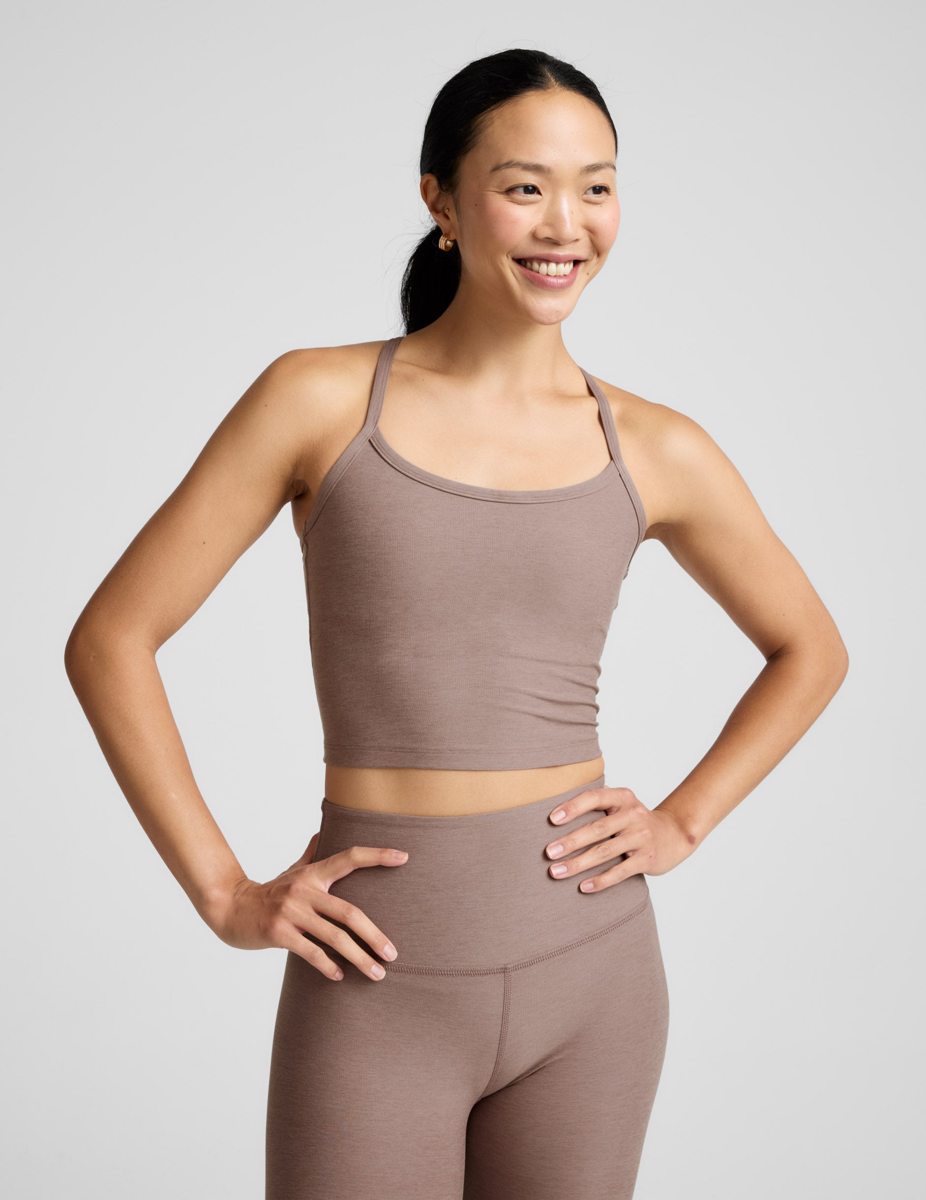 Spacedye Slim Racerback Cropped Tank | Beyond Yoga