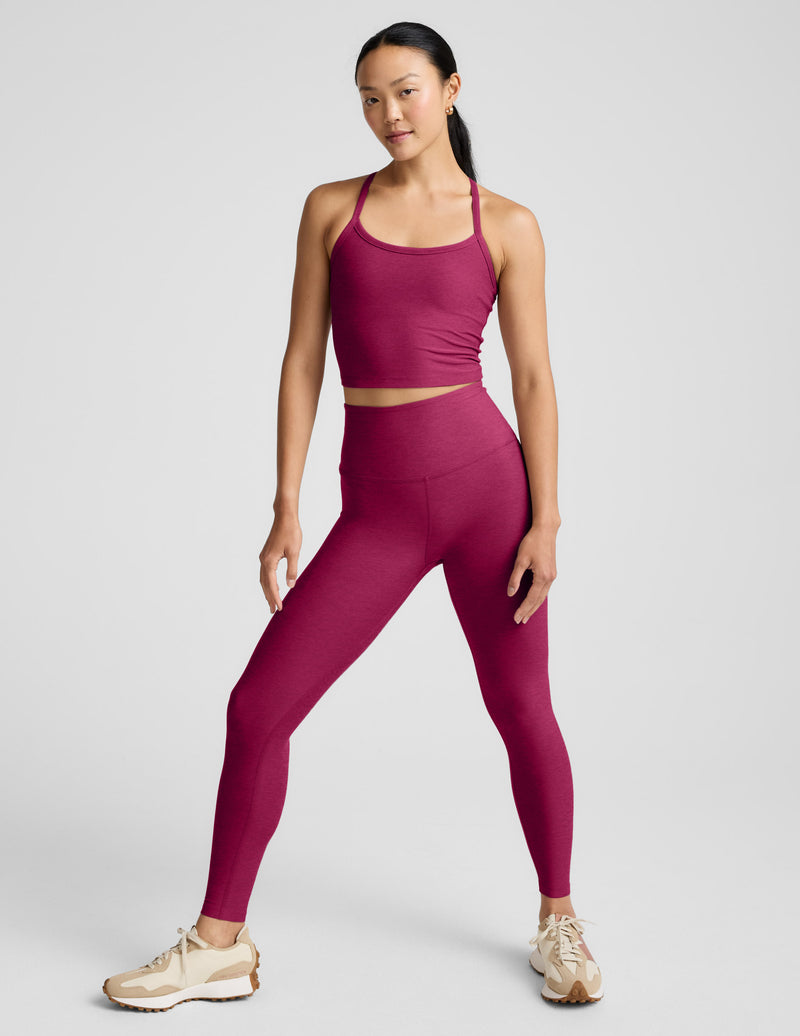 Spacedye™ Slim Racerback Cropped Tank
