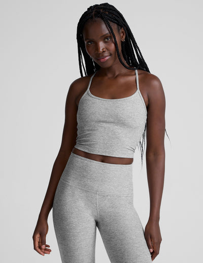 Spacedye™ Slim Racerback Cropped Tank
