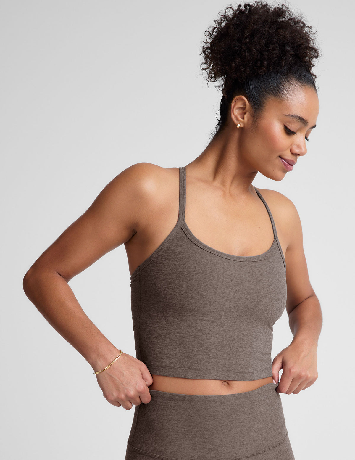 Spacedye Slim Racerback Cropped Tank | Beyond Yoga