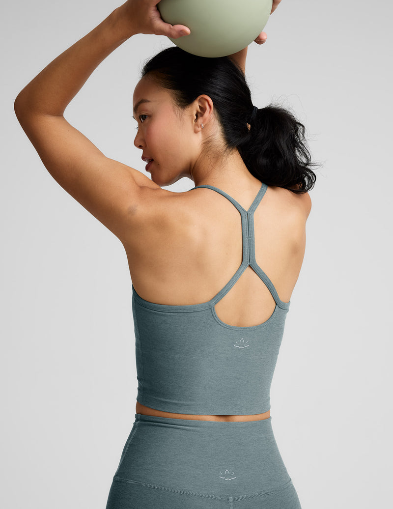 Spacedye™ Slim Racerback Cropped Tank