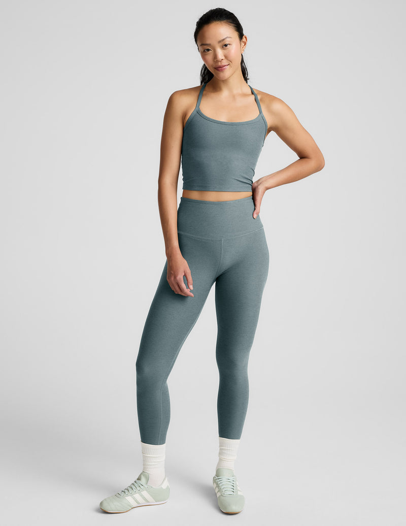 Spacedye™ Slim Racerback Cropped Tank