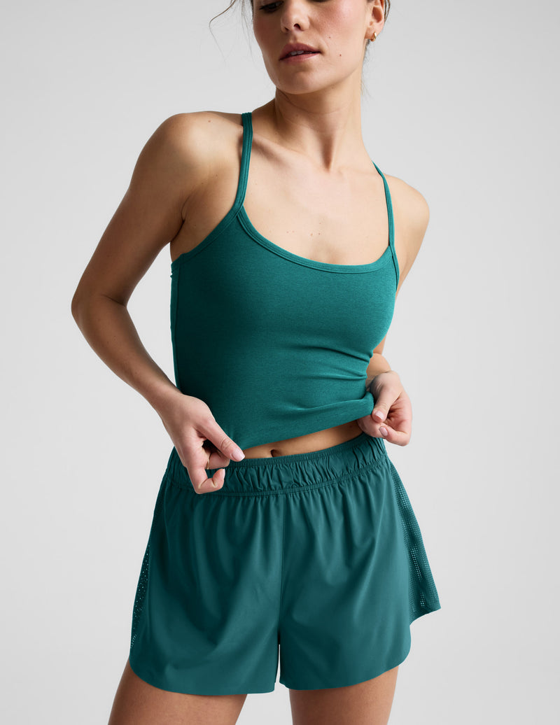 Spacedye™ Slim Racerback Cropped Tank