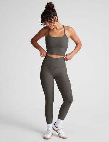 Spacedye Slim Racerback Cropped Tank