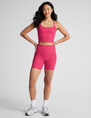 Spacedye Slim Racerback Cropped Tank