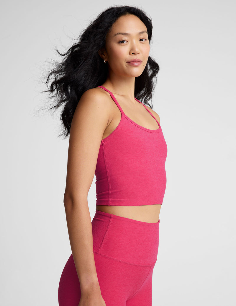 Spacedye™ Slim Racerback Cropped Tank