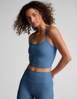 Spacedye Slim Racerback Cropped Tank