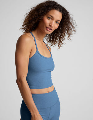 Spacedye Slim Racerback Cropped Tank