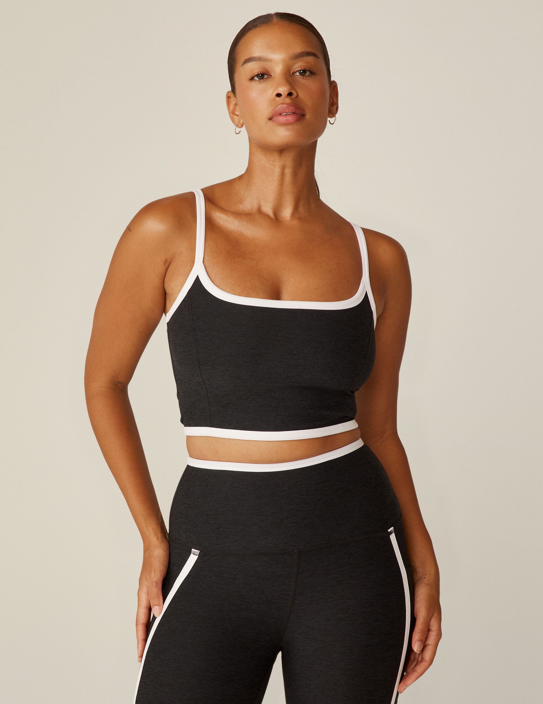 Beyond yoga all on sale around wrapped crop top