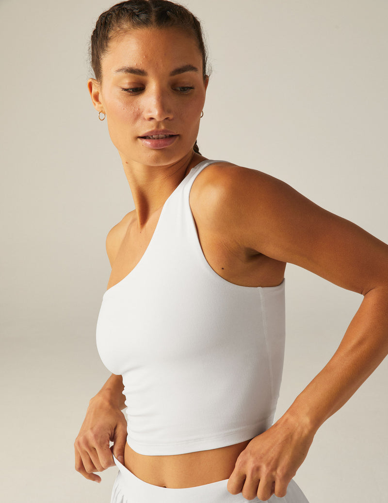 Spacedye™ The Bold Shoulder Cropped Tank
