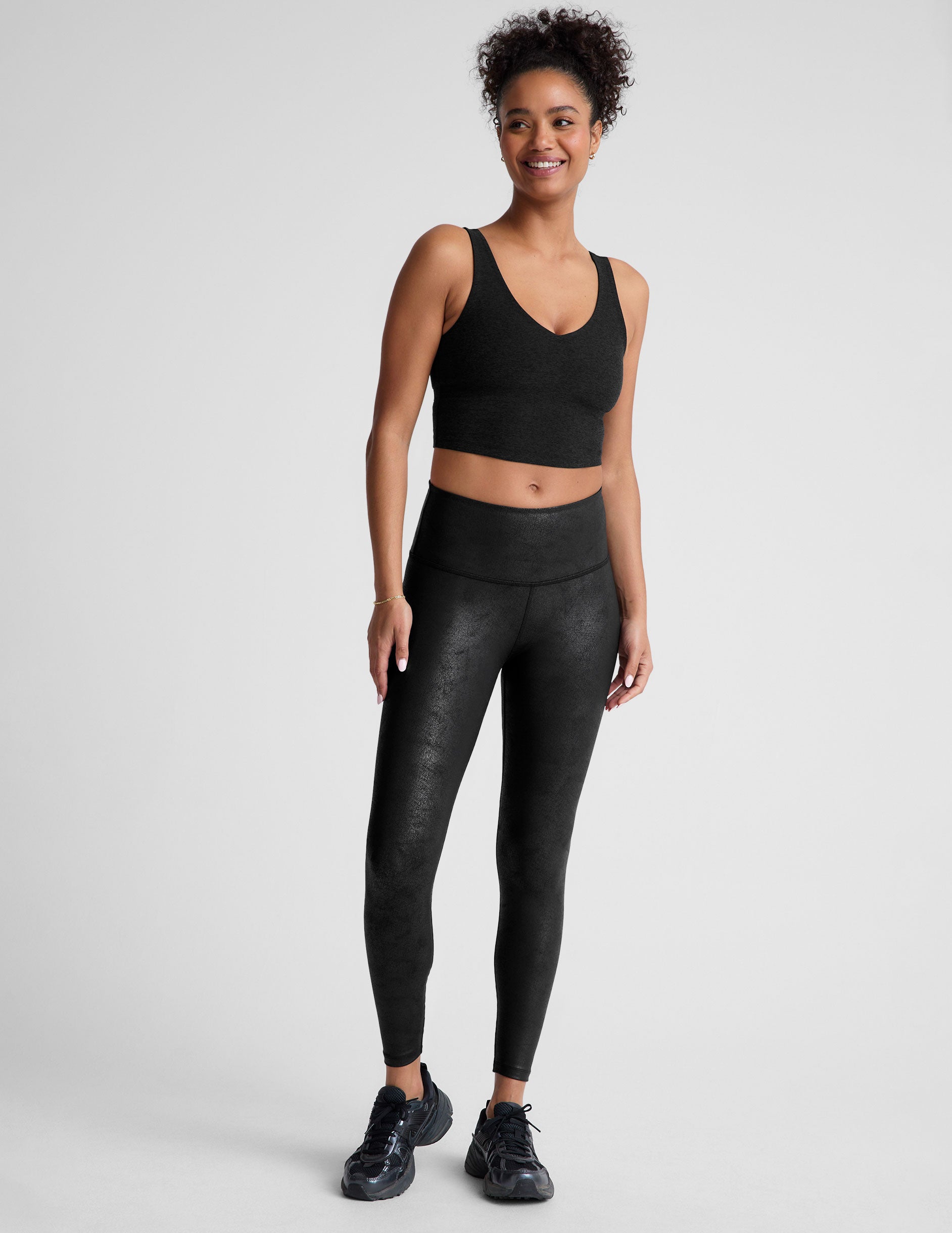 Beyond yoga spacedye tank and leggings set size on sale S