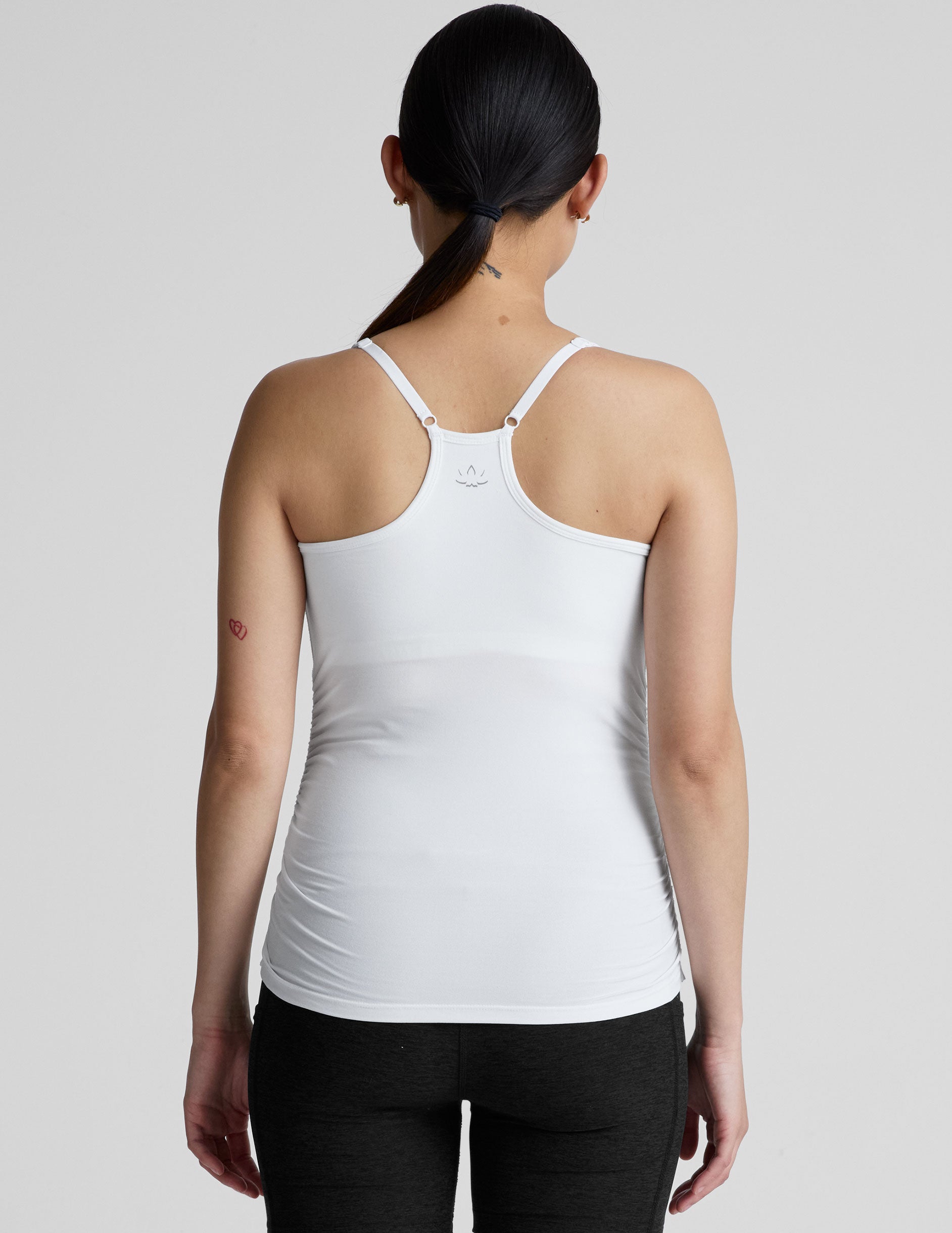 white maternity tank top.