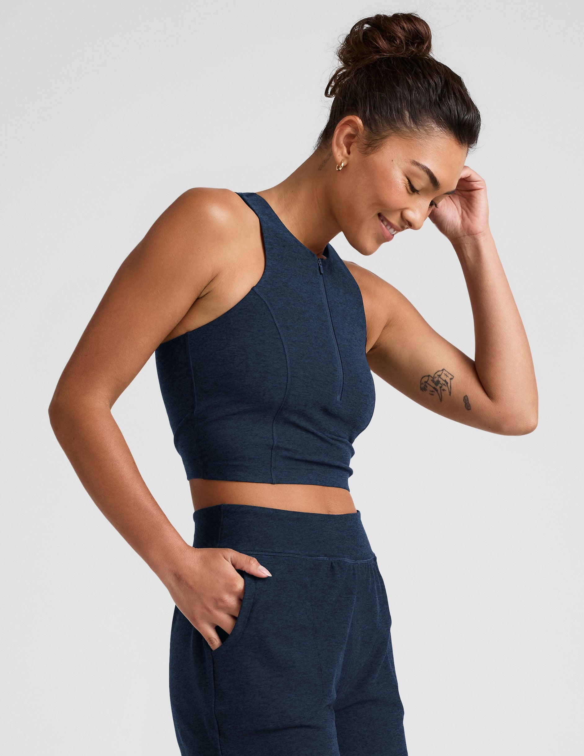 Spacedye Move Up Cropped Tank