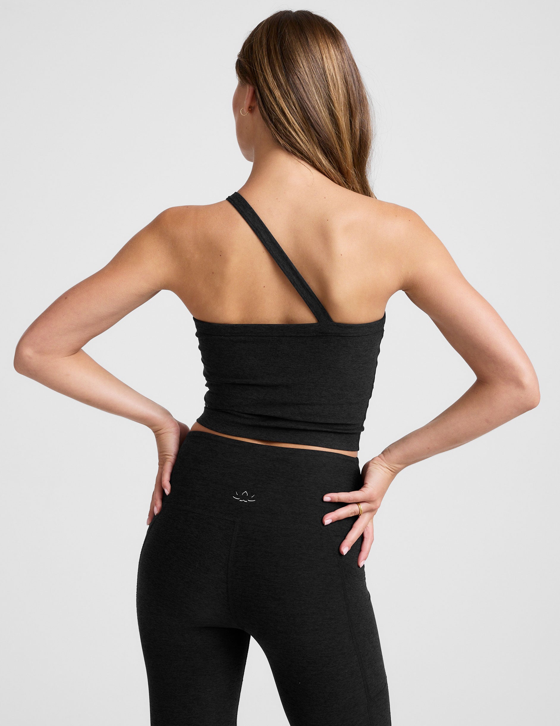 Spacedye Outset One Shoulder Cropped Tank