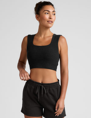 Spacedye Square Up Cropped Tank Beyond Yoga