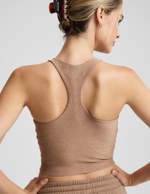 Spacedye High Neck Cropped Tank