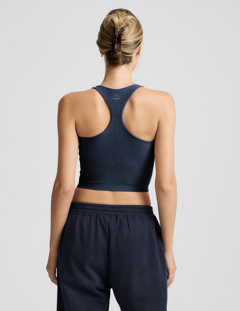 Spacedye™ High Neck Cropped Tank