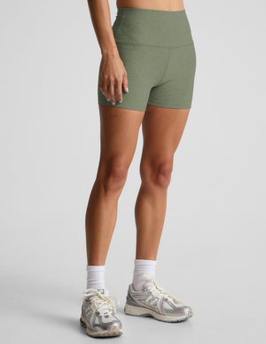 green high-waisted 3