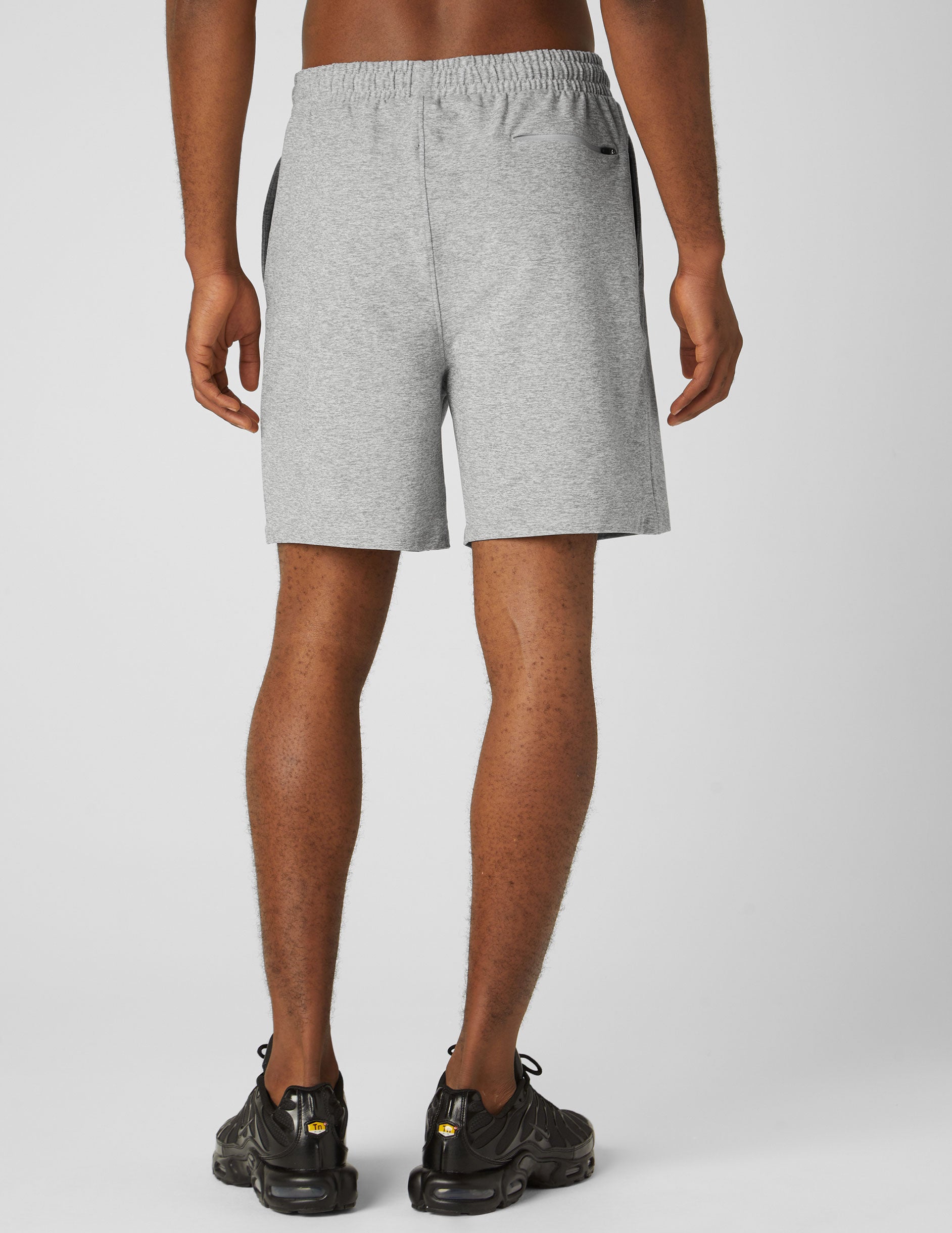 grey mens shorts