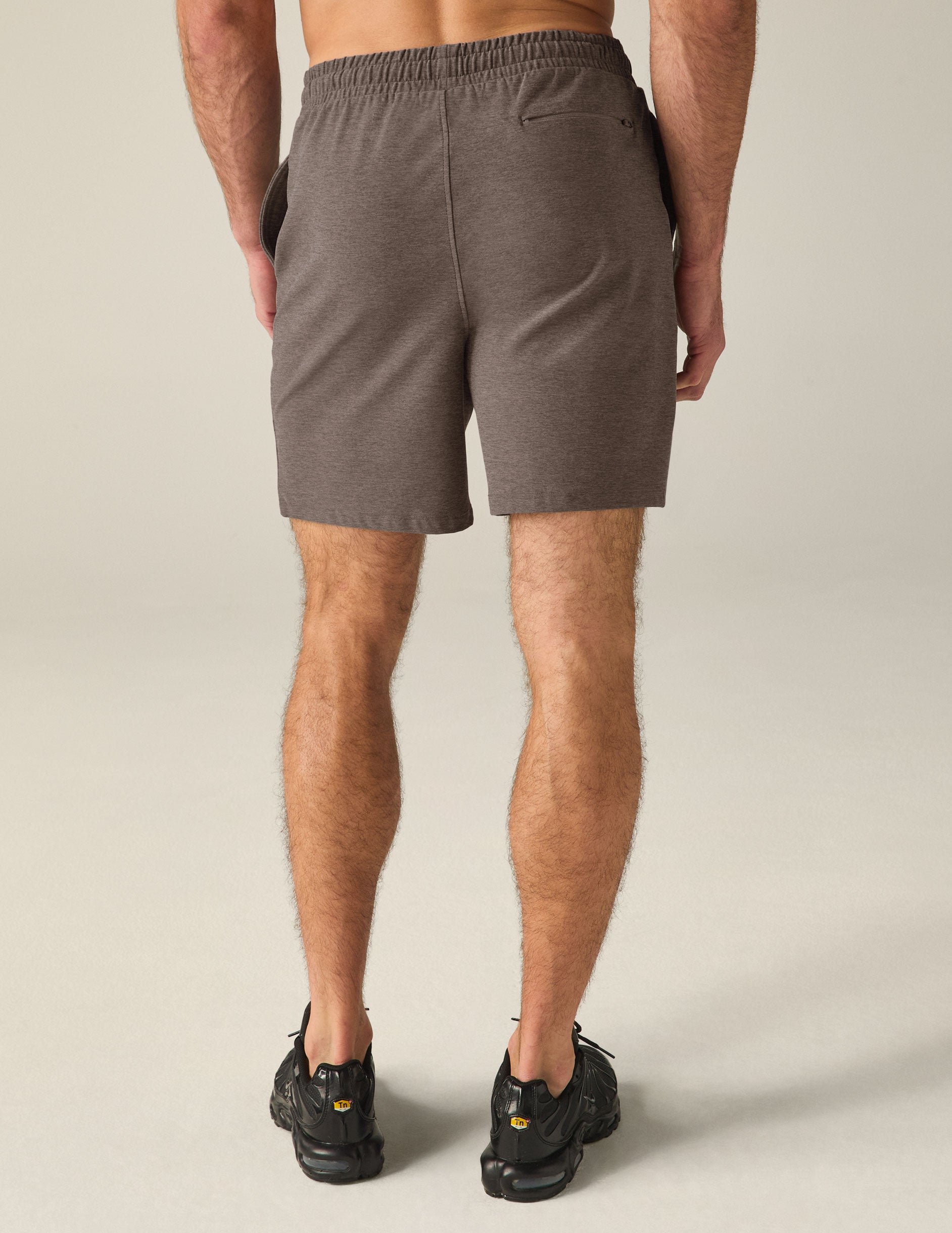 brown men's shorts. 