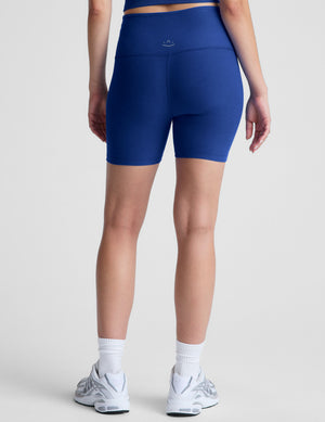 blue high-waisted 5