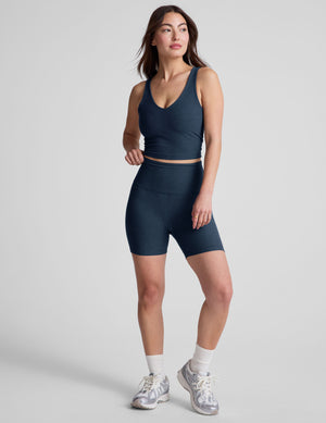 blue high-waisted 5