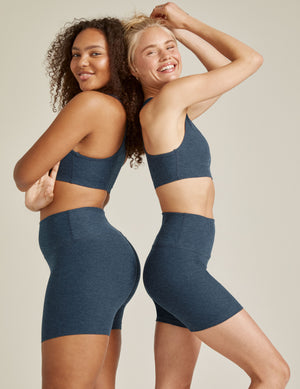 blue biker short