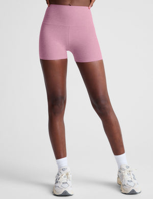 Front view of pink Spacedye Keep Pace 5