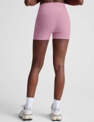 Back view of a person wearing pink Spacedye Keep Pace 5