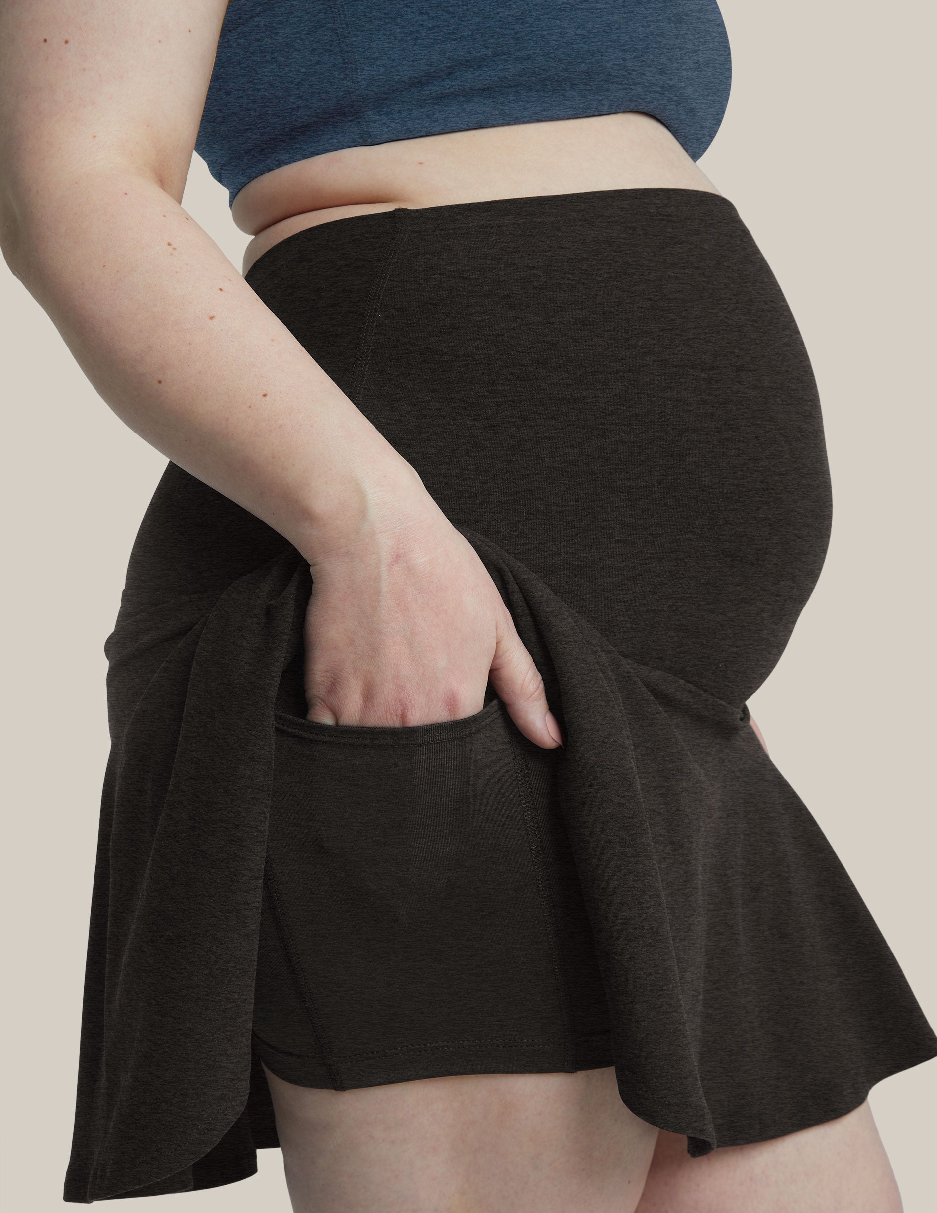 Spacedye Maternity Hot Shot Circle Skirt