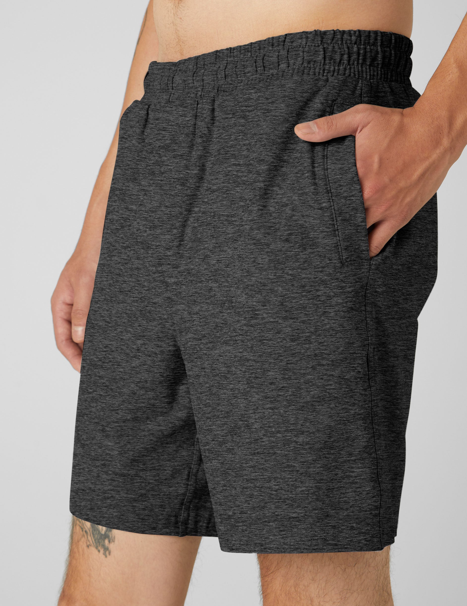 dark gray mens shorts