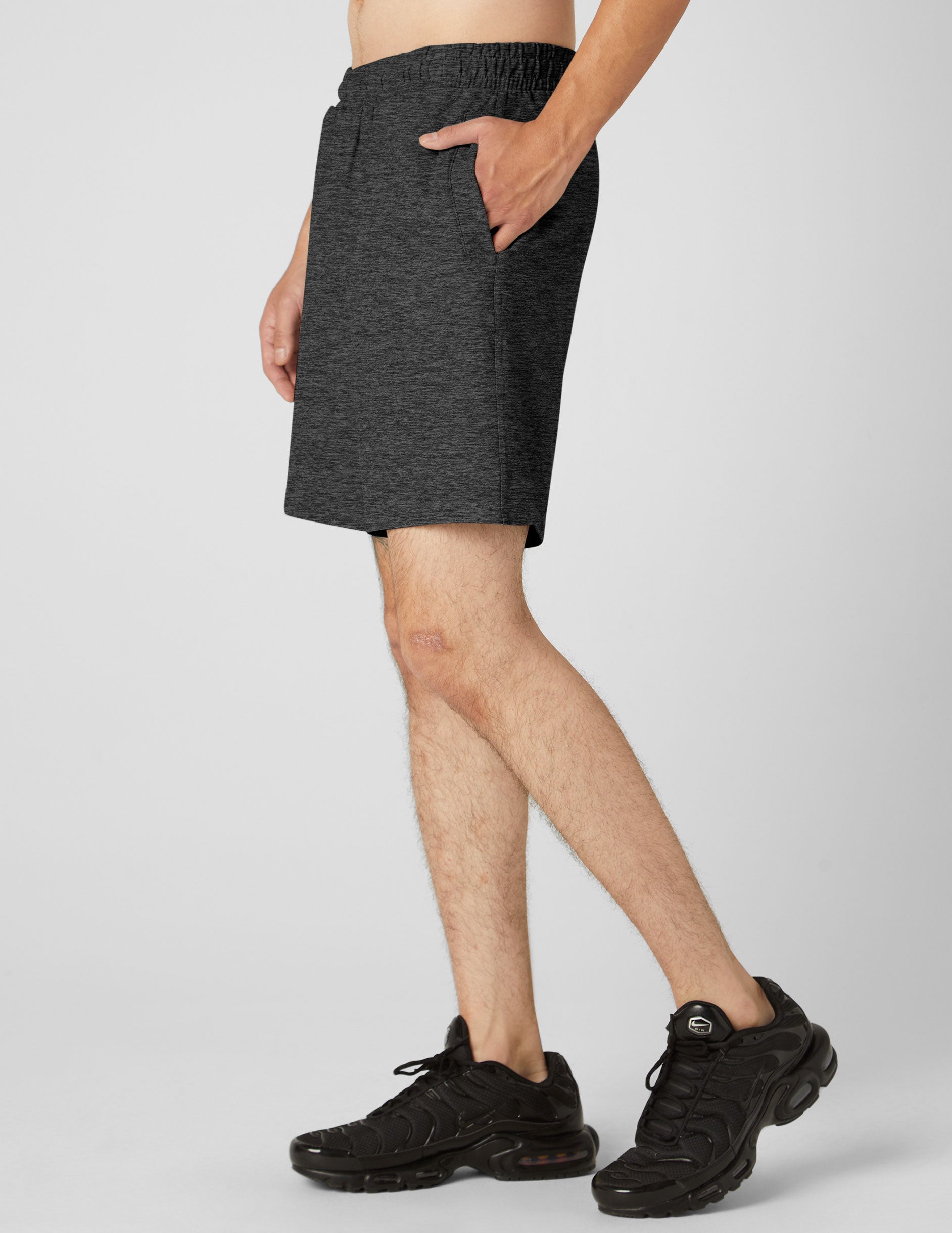 dark gray mens shorts