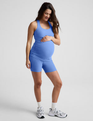 maternity shorts for under dresses pstuiky Maternity Shorts Adjustable Waist Solid Color Jumpsuit Shorts for Pregnant Women Summer Casual Wear Pregnancy Biker Shorts