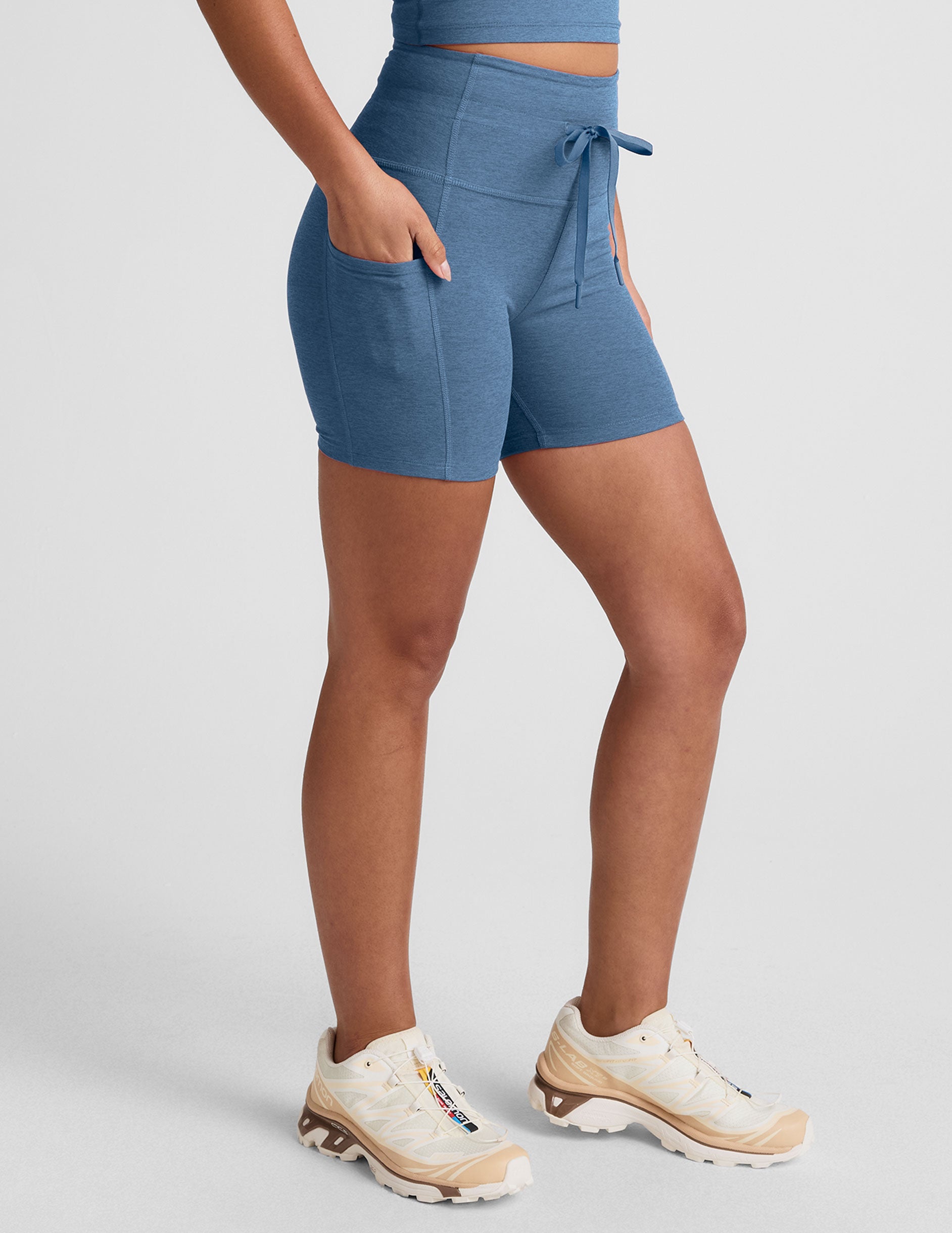 (取寄) ビヨンドヨガ レディース スペースダイ ゴー ポケット 5 ショート Beyond Yoga women Spacedye Go Pocket 5