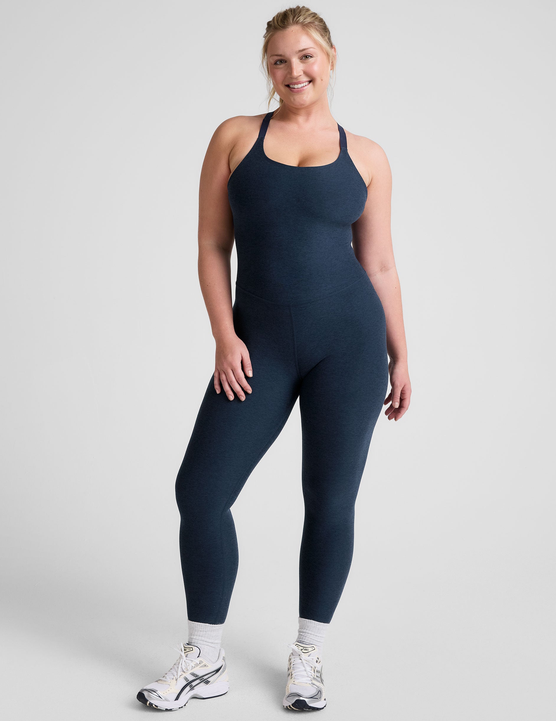 (取寄) ビヨンドヨガ レディース スペースダイ プレイ ザ アングルズ ボディスーツ Beyond Yoga women Spacedye Play The Angles Bodysuit Darkest Night Spacedye Play The Angles Bodysuit | Beyond Yoga