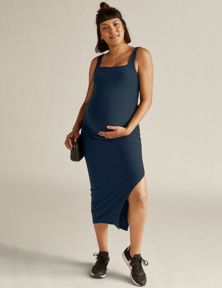 Spacedye Icon Maternity Dress | Beyond Yoga
