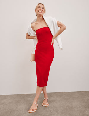 Spacedye Strapless Dress