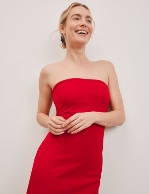 Spacedye Strapless Dress