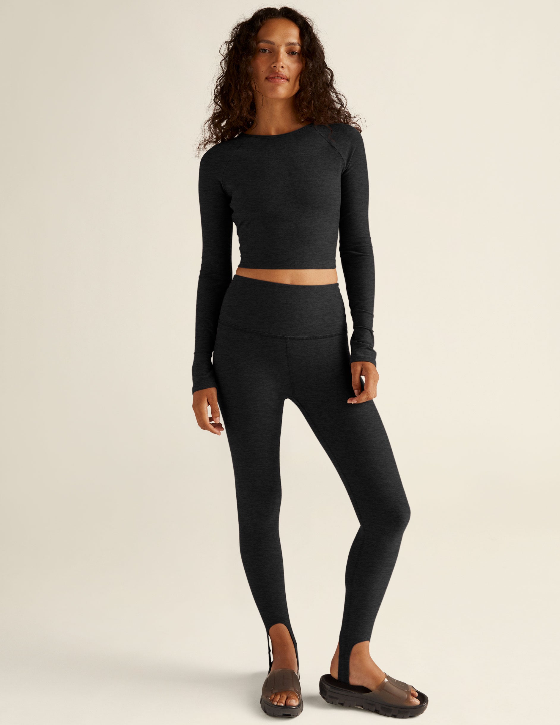 Beyond yoga all time cheap cropped pullover