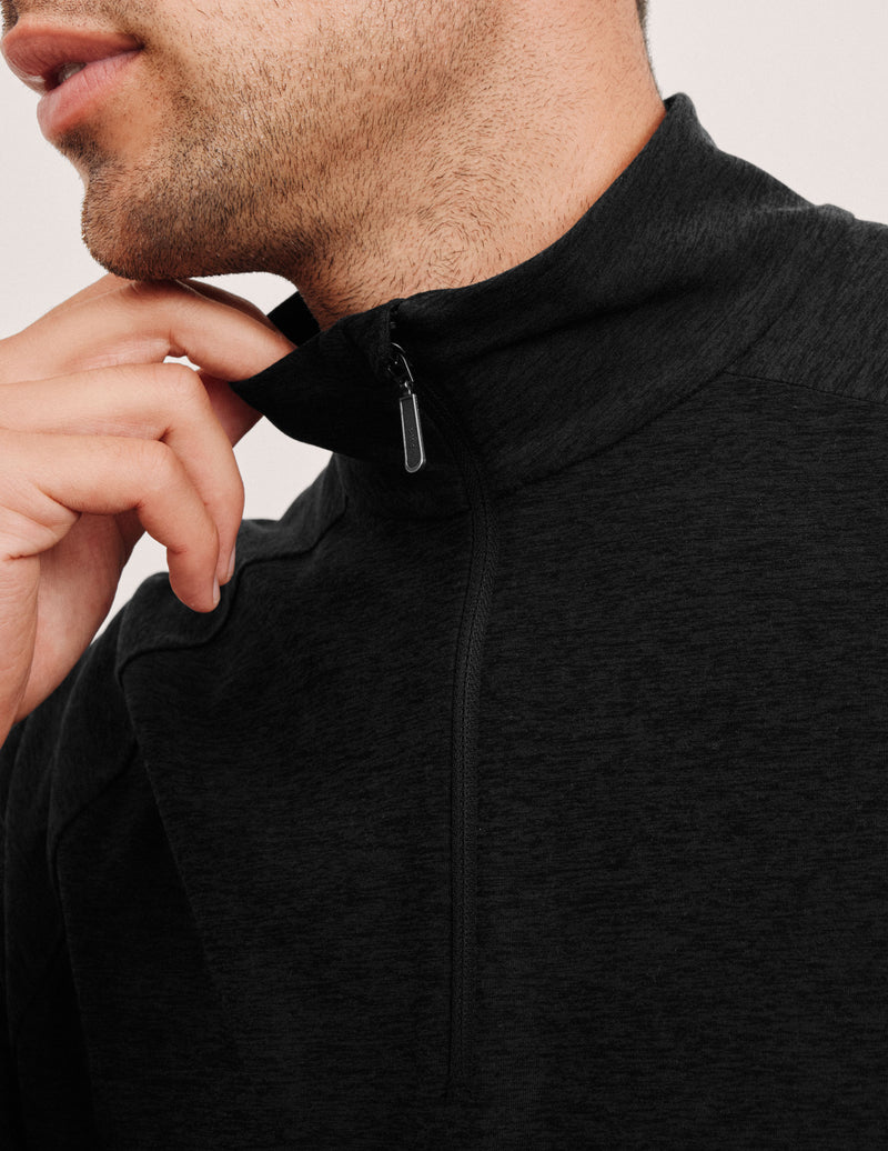 Spacedye™ Terrain Men's Quarter Zip Pullover