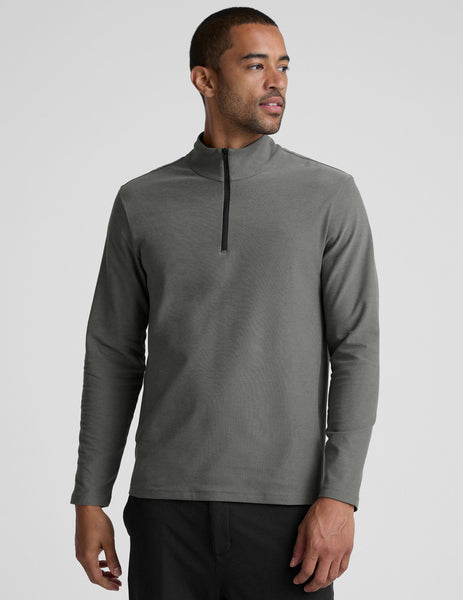 Spacedye Terrain Men's Quarter Zip Pullover | Beyond Yoga