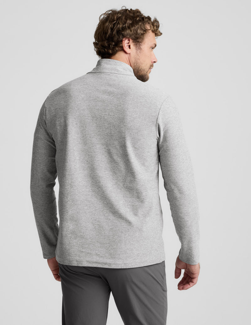 Spacedye™ Terrain Men's Quarter Zip Pullover