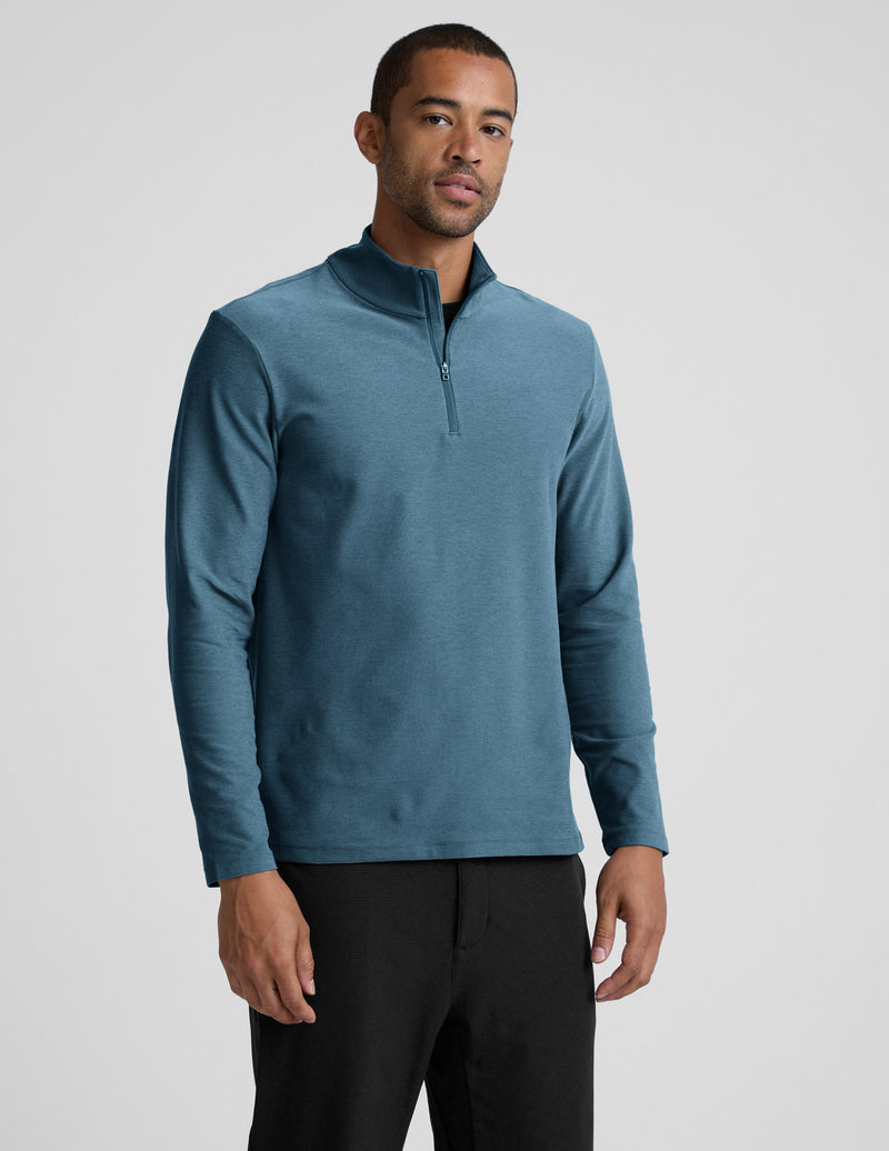 Spacedye™ Terrain Men's Quarter Zip Pullover