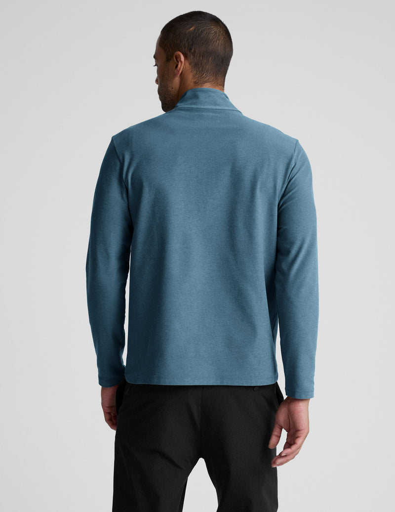 Spacedye™ Terrain Men's Quarter Zip Pullover