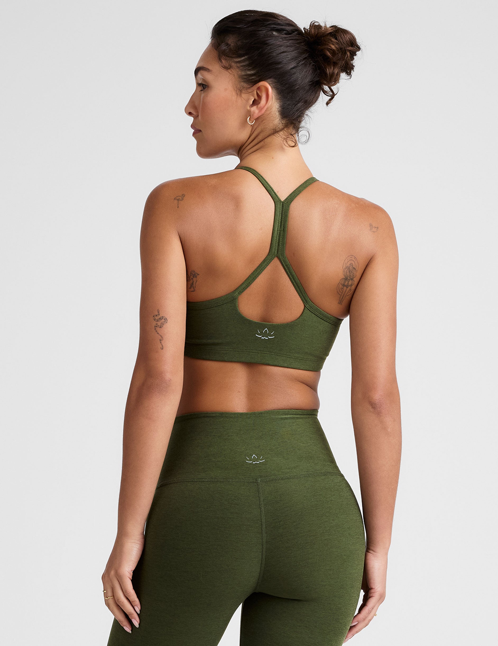 Spacedye Slim Racerback Bra | Beyond Yoga